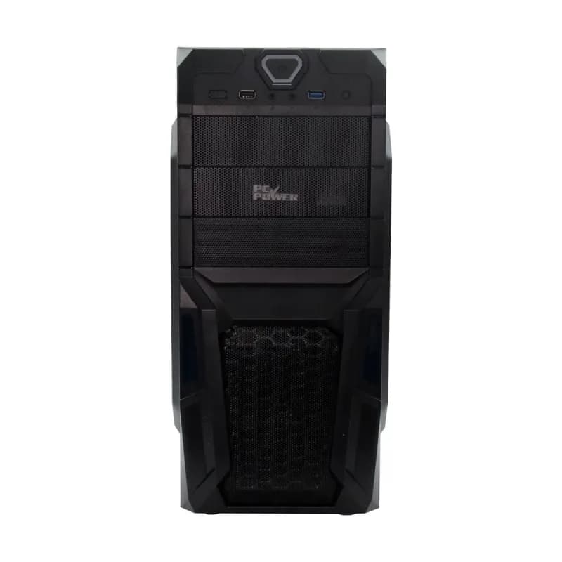 PC Power 180D-1U Mid Tower ATX Case With PSU
