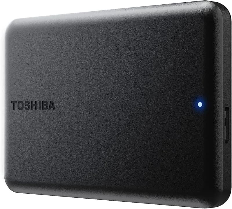 Toshiba Canvio Partner 2TB USB Type-C External Hard Disk Drive