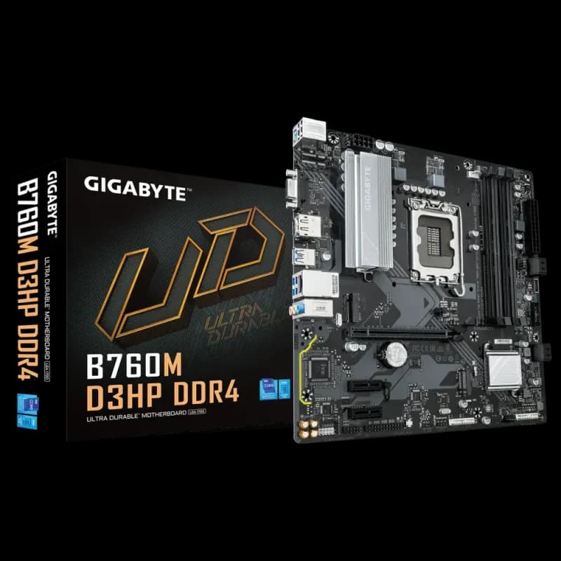 GIGABYTE B760M D3HP DDR4 Micro ATX Motherboard