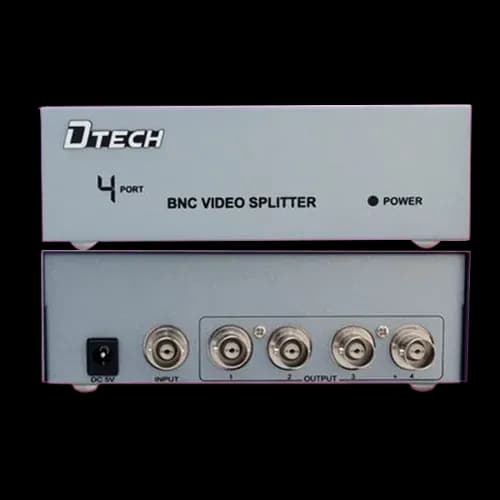 Dtech DT-7104 4 Port BNC Splitter