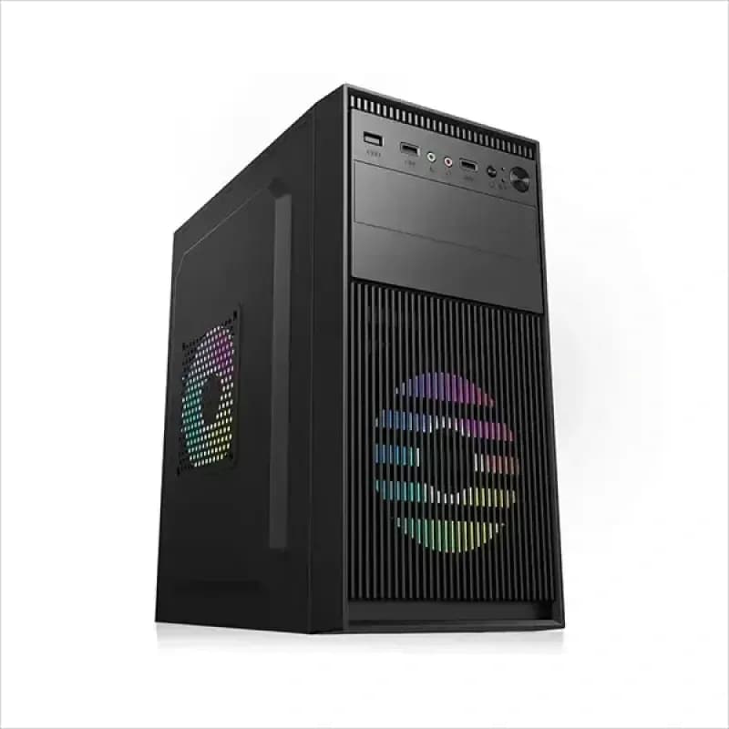 Golden Field 1718B Mid Tower Micro-ATX Casing with PSU