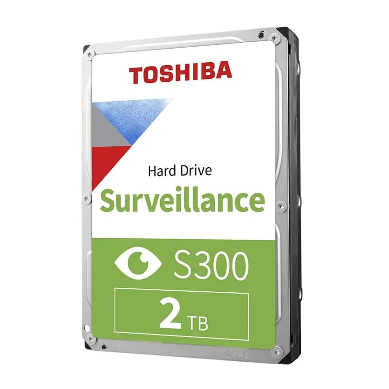Toshiba S300 2TB 5400RPM 3.5" Surveillance Hard Drive (2 Years Warranty)