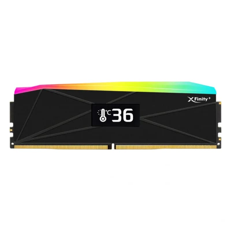 V-Color Manta XFinity+ ARGB 16GB DDR5 6000MHz CL30 Desktop RAM For AMD Platform With OLED Display
