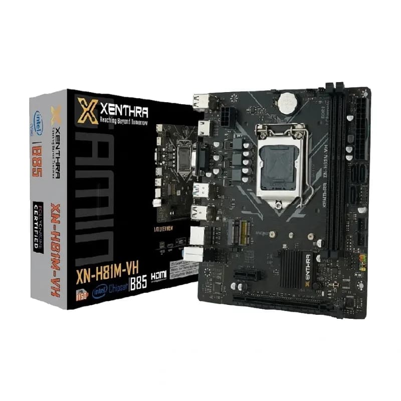 XENTHRA XN-H81M-VH 4th Gen mATX Motherboard