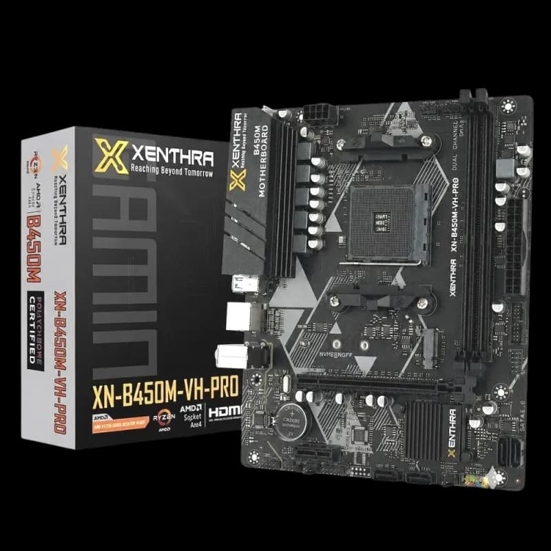 XENTHRA XN-B450M-VH-PRO AMD AM4 mATX Motherboard