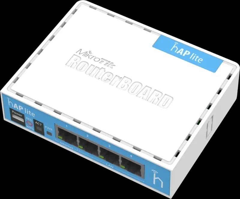 Mikrotik RB941-2nD hAP-Lite Small Home Wifi Router With Access Point