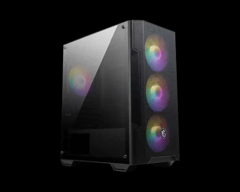 MSI MAG FORGE M100A Micro ATX Tower Gaming Case