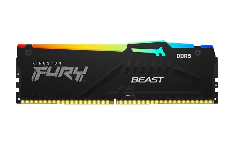 Kingston FURY Beast RGB 16GB 6000Mhz DDR5 EXPO Desktop RAM