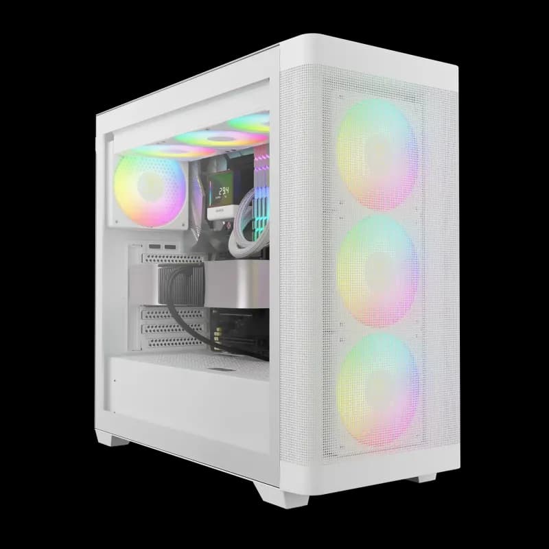 Gamdias ATHENA M3 WH ARGB E-ATX Mid-Tower Gaming Casing