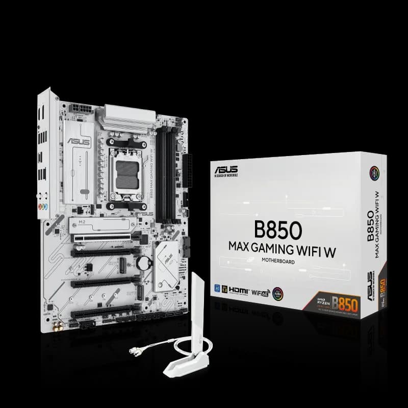 Asus B850 MAX GAMING WIFI W AM5 ATX Motherboard