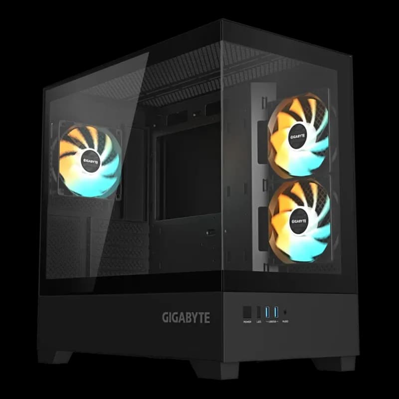 GIGABYTE C201 PANORAMIC Mid Tower M-ATX Casing