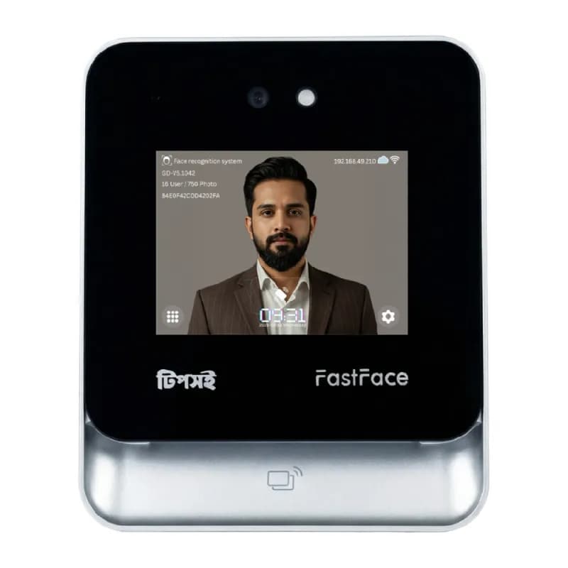 Tipsoi Fastface 3 Pro Time Attendance & Access Control Terminal