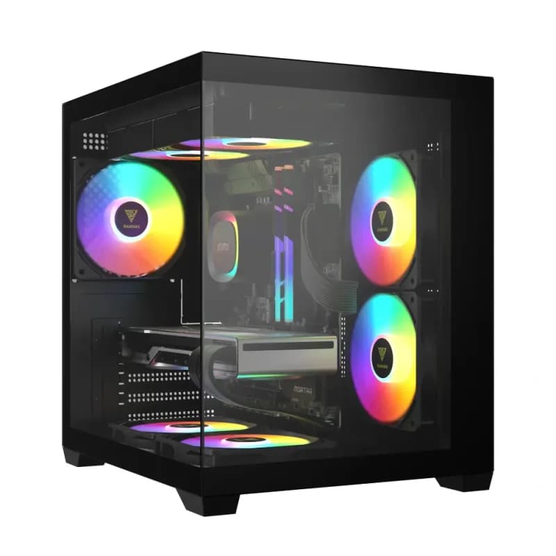 Gamdias AURA GC101M ARGB mATX Micro Tower Gaming Casing